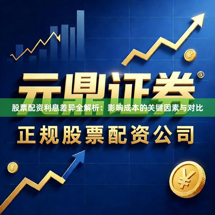 股票配资利息差异全解析：影响成本的关键因素与对比