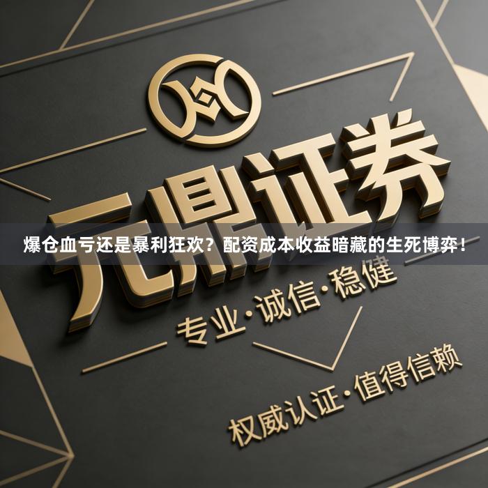爆仓血亏还是暴利狂欢？配资成本收益暗藏的生死博弈！
