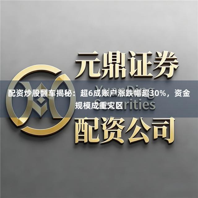 配资炒股翻车揭秘：超6成账户涨跌幅超30%，资金规模成重灾区