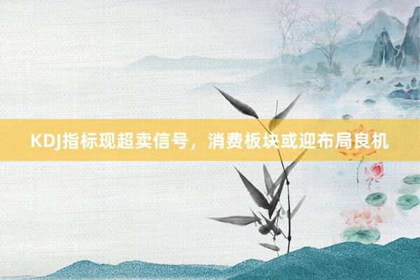 KDJ指标现超卖信号，消费板块或迎布局良机